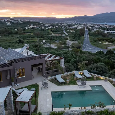 Lady Dafni With Private Heated Pool Villa Maleme